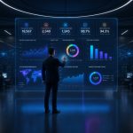 Centre de controle de cybersecurite futuriste
