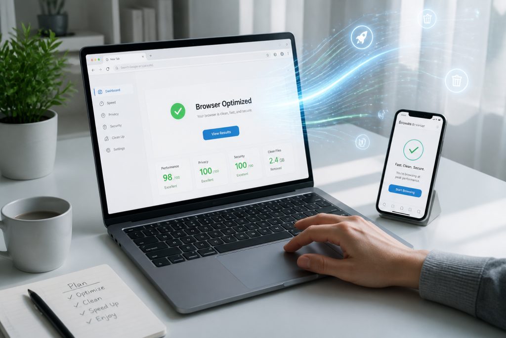 Optimisation de navigateur pour une experience fluide