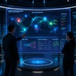 Centre doperations de securite futuriste